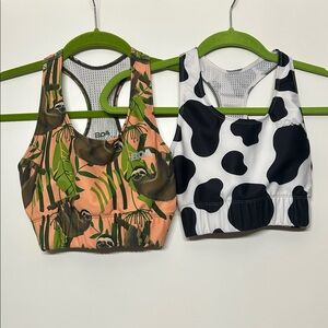 BOA Women's Speed Performance Sports Bra Bundle - XS - Cow and Sloth